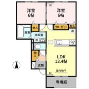 セジュール・ラ・ルーチェ A棟の間取り画像