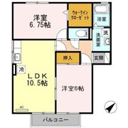 パティオ21 北の間取り画像
