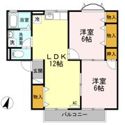 プルミエール Bの間取り画像