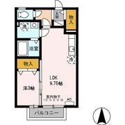 Elle Sophia B棟の間取り画像