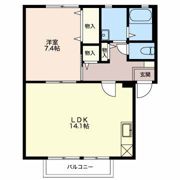 エマーブル Aの間取り画像