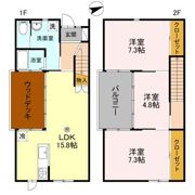 NAPICA(ﾅﾋﾟｶ) C棟の間取り画像