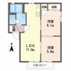 プラムロード Aの間取り画像
