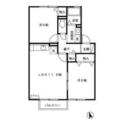 グリーンコート長与Ⅱの間取り画像