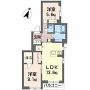 シャーメゾン上所の間取り画像
