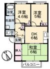イーストパーク D棟の間取り画像