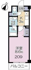 ラティーダ下並木の間取り画像