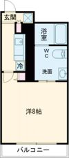 ベルエアー塚本の間取り画像