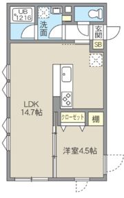 レピュア池袋本町レジデンスの間取り画像