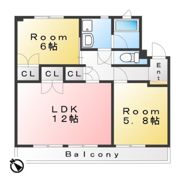 Villa 永吉の間取り画像