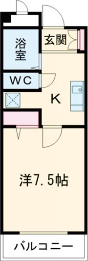 ラフィーネ筒井の間取り画像