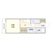 アディー鴛野の間取り画像