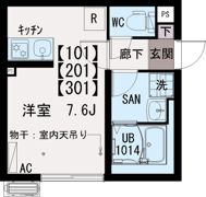 イクシオ川崎West Sideの間取り画像