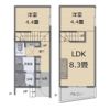 fluke s－terraceの間取り画像