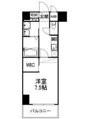 エンクレスト祇園の間取り画像