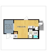 ガレット和白の間取り画像