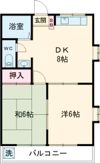 第2グランドール福生の間取り画像
