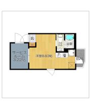 ガレット和白の間取り画像