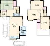 岩出市山戸建ての間取り画像