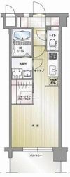 エンクレスト博多駅南Ⅲの間取り画像