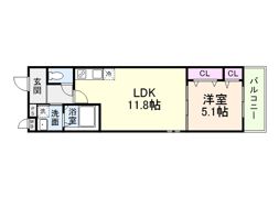 フジパレス 鶴原の間取り画像