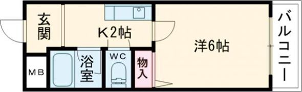 サンシャイン曙の間取り画像