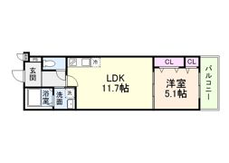 フジパレス 鶴原の間取り画像