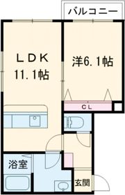 プルミエール深堀の間取り画像