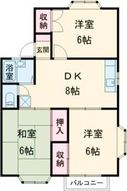ハイツなでしこ A棟の間取り画像