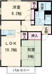 ピュアフィールドBの間取り画像