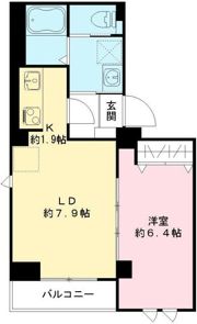 フラッツ平河町（東京ゼロエミッションハウス）の間取り画像