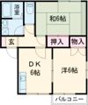 メゾン樹の間取り画像