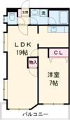 GRAND SLAM青梅の間取り画像
