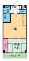 YKハイツ旭が丘の間取り画像
