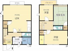 タウンハイランドの間取り画像