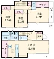 リナージュL 瑞穂二本木24－1期の間取り画像
