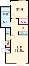 ベル9－21B棟の間取り画像