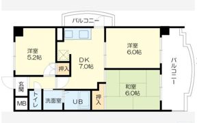 ロイヤルコーポ加古川の間取り画像