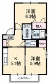 カーサ モンテステラの間取り画像