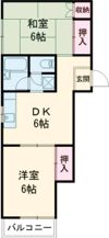 メゾン小作台 B号棟の間取り画像