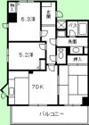 バルミー高須の間取り画像