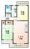 アンソレイエ三ヶ名の間取り画像