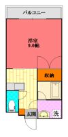 コモド西条の間取り画像