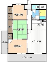 セブンスズキⅢの間取り画像