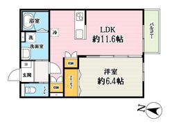 リアン カミカの間取り画像