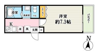 グラン大袋の間取り画像
