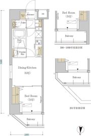 アーバネックス森下Ⅳの間取り画像
