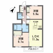 カーサ トリアネイの間取り画像