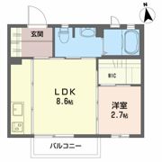 ディアスSの間取り画像