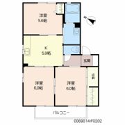 レガート外町 F棟の間取り画像